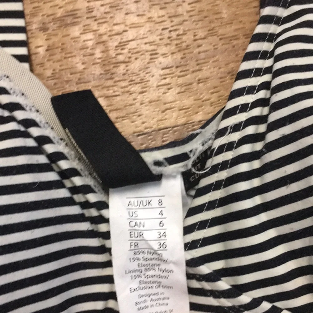 NIP TUCK SWIM STRIPED TANKINI - Picture 4 of 14